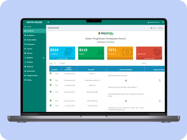 jasa aplikasi pajak BPHTB Online