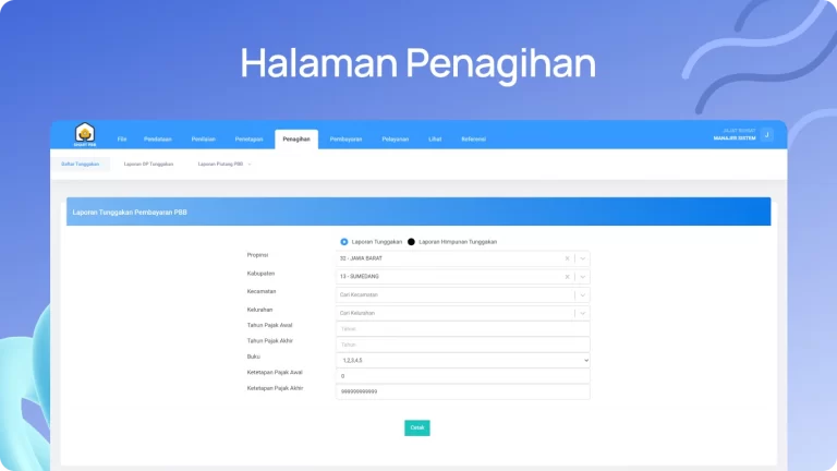 Jasa Aplikasi Smart PBB