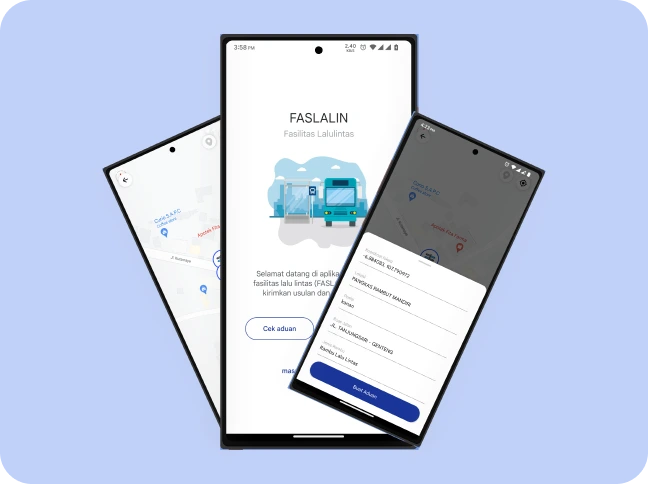 aplikasi laporan lalu lintas