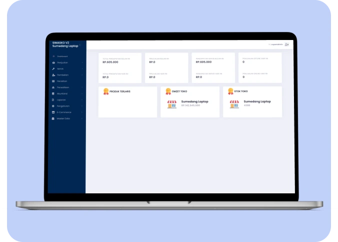 sistem informasi manajemen servis laptop dan komputer