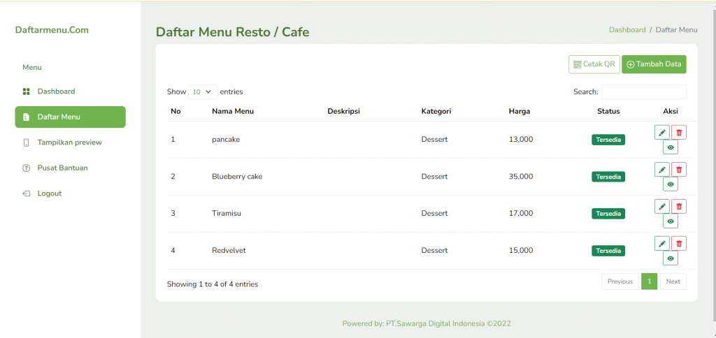 aplikasi daftarmenu.com