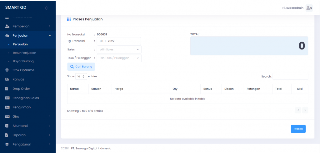 jasa pembuatan aplikasi gudang
