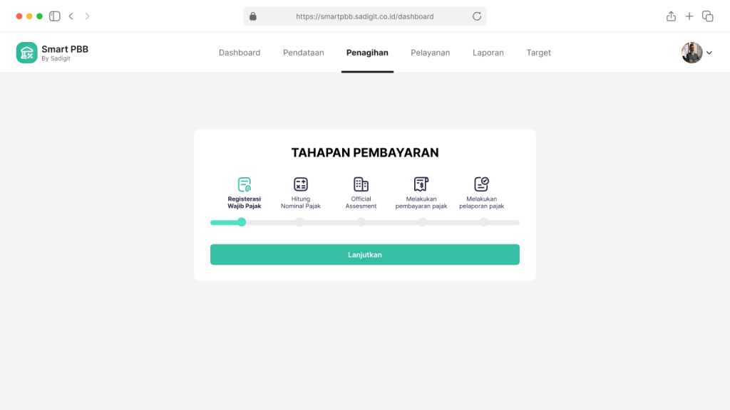 tracking layanan